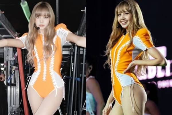 그룹 블랙핑크 리사가 아찔한 몸매로 시선을 사로잡았다. /사진=리사 인스타그램