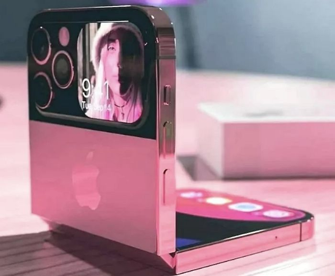 폴더블 아이폰 예상 디자인 사진 [beauty321]