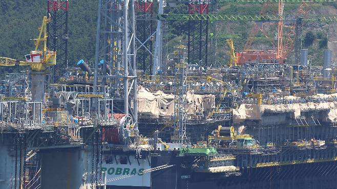 한화오션 거제 사업장. 연합뉴스