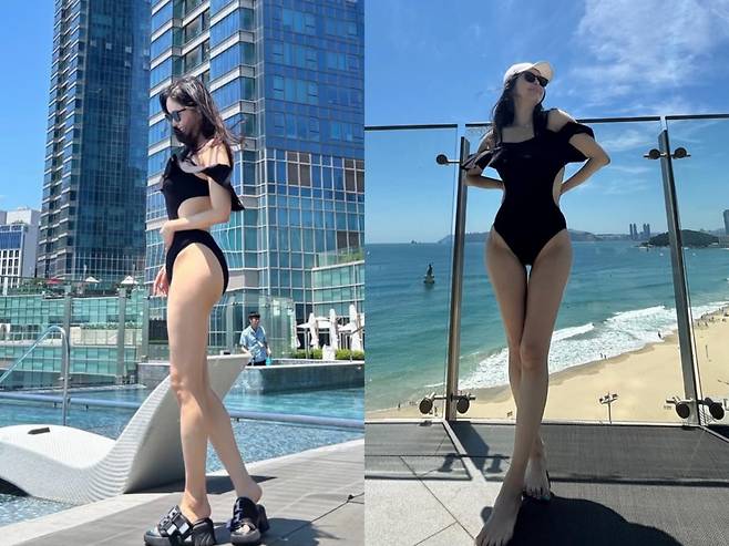 장영란이 수영복 사진을 공개했다. 인스타그램 캡처.