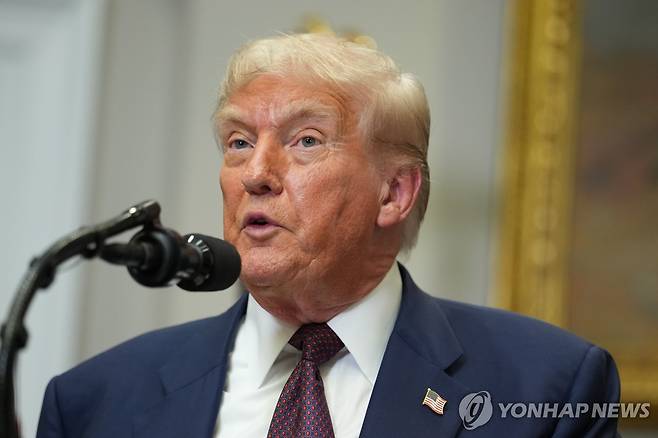 도널드 트럼프 미국 대통령 [EPA 연합뉴스 자료사진. 재판매 및 DB 금지]