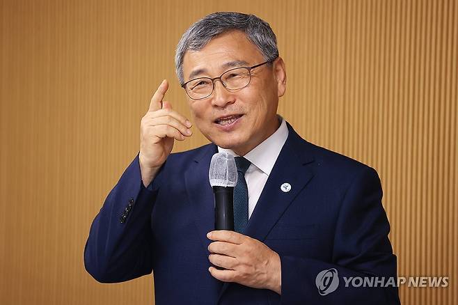 인사말 하는 정근식 서울시교육감 [연합뉴스 자료사진]