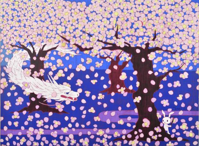 카리야 미키, Play under the Cherry Blossoms, 2025. 메종드카린 제공