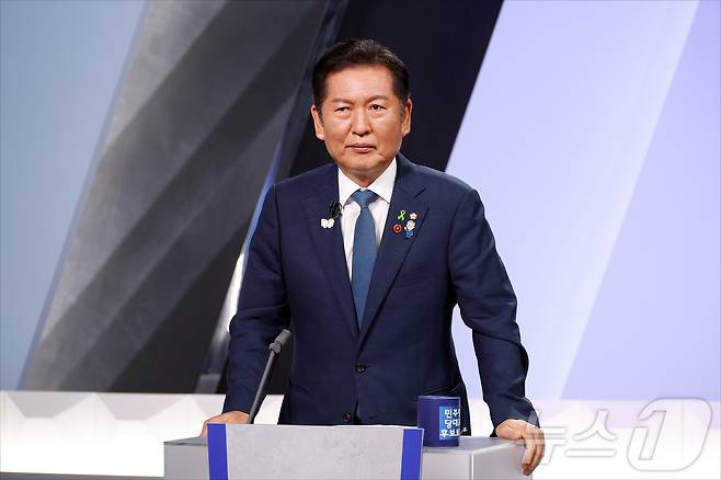 정청래 더불어민주당 당대표 후보. 2025.7.27/뉴스1 ⓒ News1 국회사진기자단