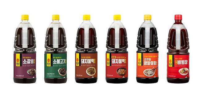 몽고 간편 소스 6종ⓒ몽고식품