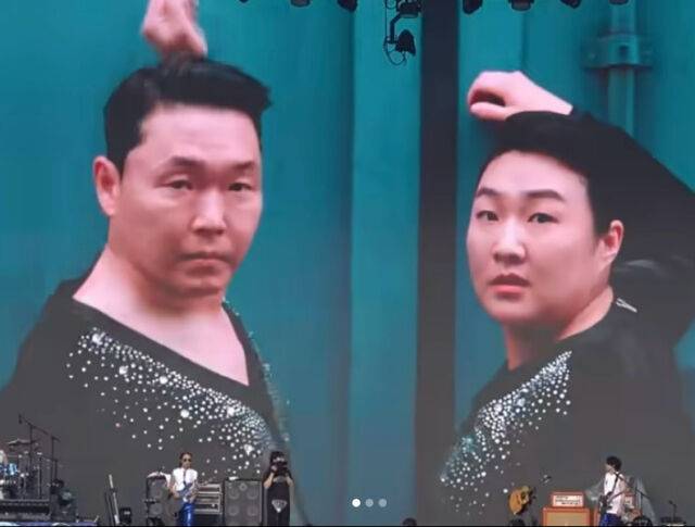 싸이, 이수지./소셜미디어