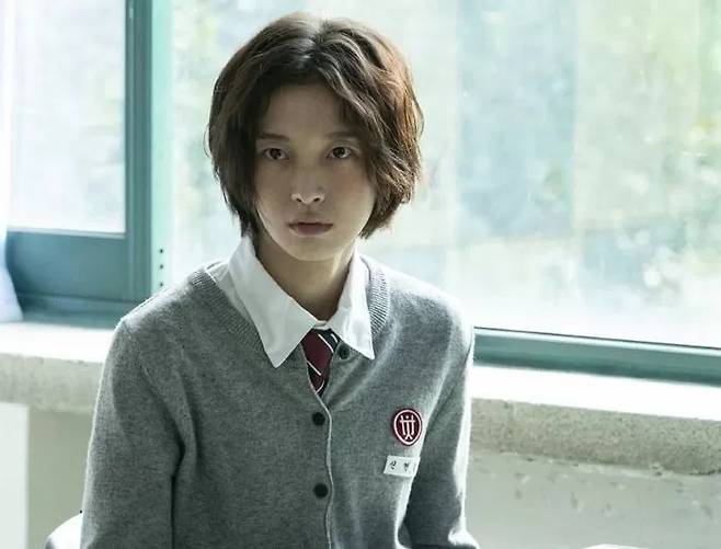 'S라인' 속 아린 /사진=웨이브