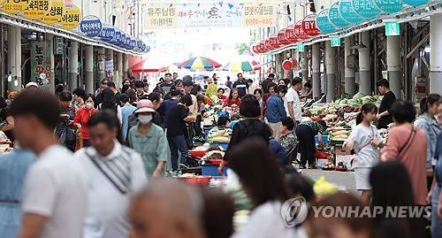 마산어시장 전경 [연합뉴스 자료사진]