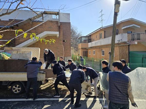 트윈스클럽의 사회공헌 활동.
