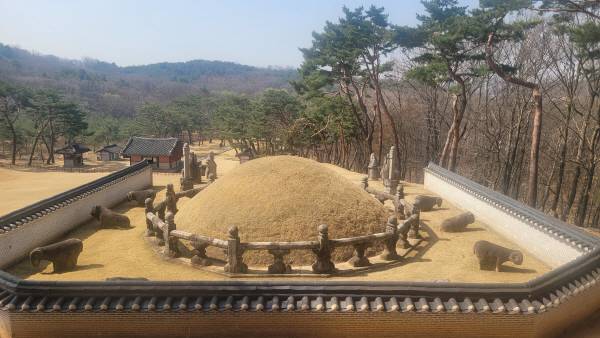 예종릉 후면