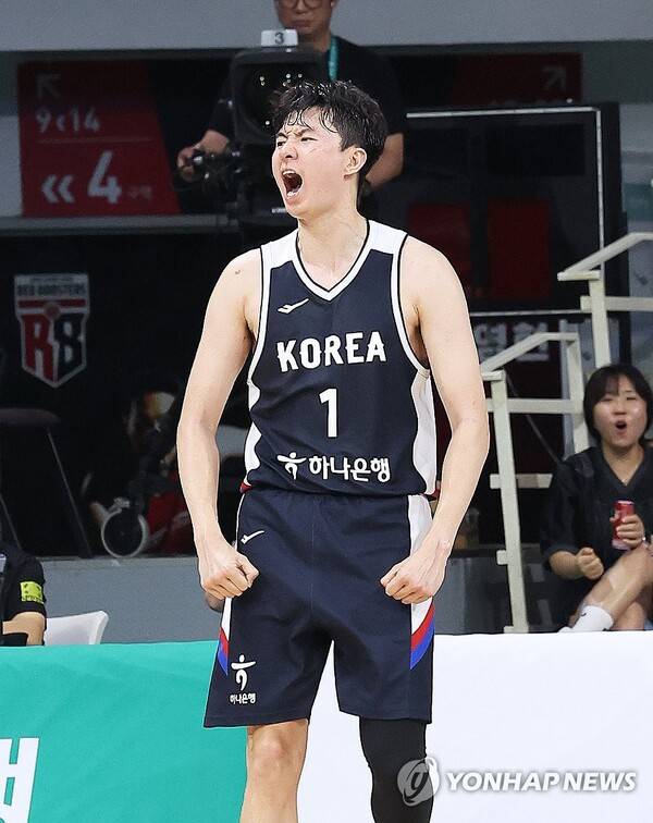 NBA에 도전하기 위해 미국-호주를 거쳐 현재 일본에서 활약 중인 농구대표팀 에이스 이현중. ⓒ연합뉴스