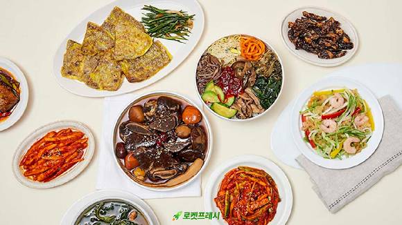 쿠팡 프리미엄 신선식품 서비스 '프리미엄 프레시'에 입점한 반찬 브랜드 '예향'에서 판매하는 먹거리. [사진=쿠파]