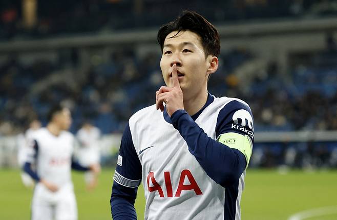 잉글랜드 프로축구 토트넘 홋스퍼 소속 축구선수 손흥민. [사진 - 연합뉴스]