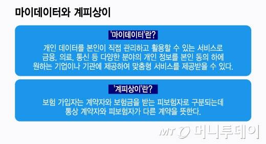 마이데이터와 계피상이/그래픽=윤선정