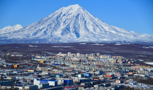 러시아 캄차카반도 화산들. 타스 연합뉴스