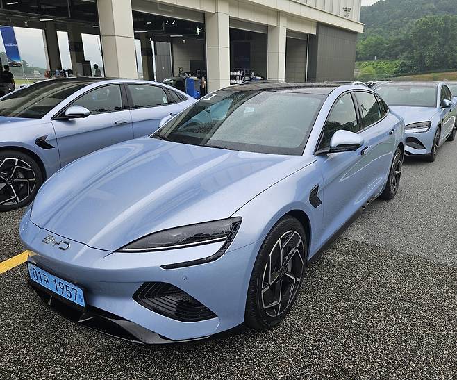 BYD 씰 외관. 서재근 기자