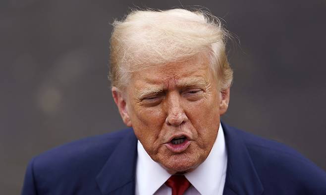 도널드 트럼프 미국 대통령. EPA연합뉴스