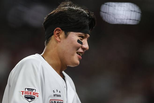 KIA 오선우는 데뷔 7년차인 올해 최고의 활약을 펼치고 있다. 그는 규정 타석 진입을 이룬 자신에게 뿌듯해하며 꾸준한 활약을 펼치리라 다짐했다. 사진제공｜KIA 타이거즈