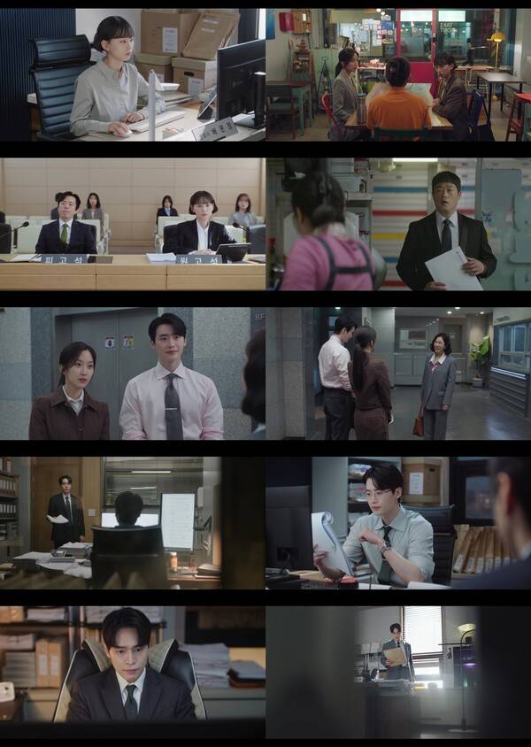 ▲ 2일 방송된 tvN&nbsp;토일드라마&nbsp;'서초동' 장면들. 방송화면 캡처