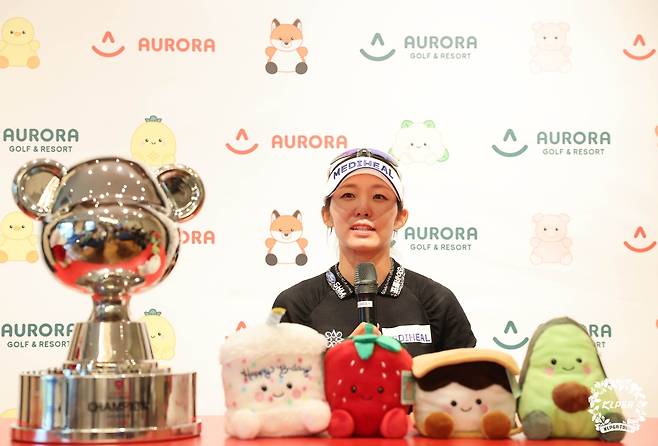 우승 인터뷰하는 배소현 [KLPGA 제공. 재판매 및 DB 금지]
