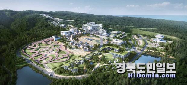 코스타밸리 관광휴양지구 조감도.포항시제공