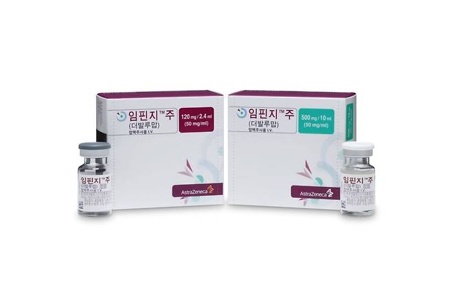임핀지 제품. [사진=아스트라제네카]