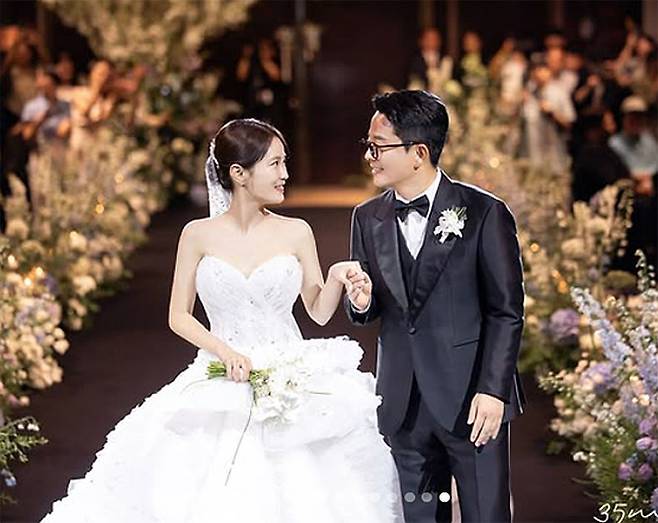 김준호, 김지민 결혼식. 사진 | 김지민 SNS