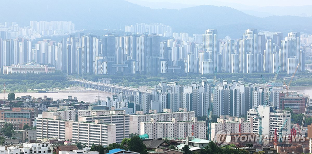 서울 아파트 모습. 연합뉴스