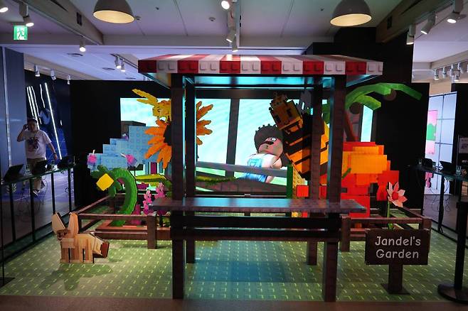 행사장 체험관 전경