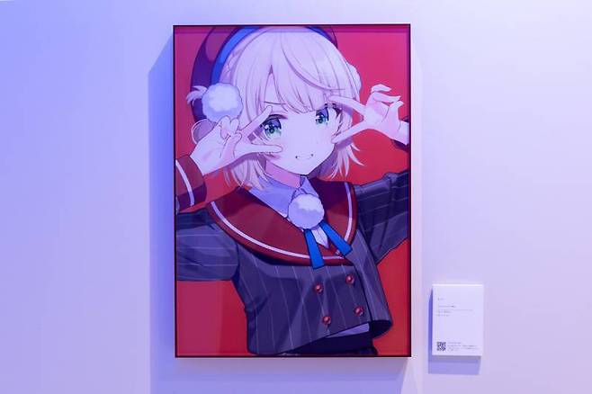 VTuber 시구레 우이는 일러스트레이터 시구레 우이가 만든 캐릭터