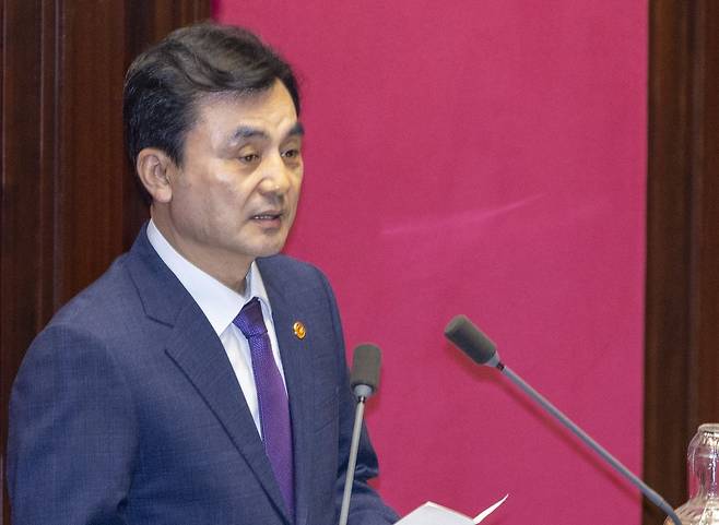 안규백 국방부 장관. 연합뉴스