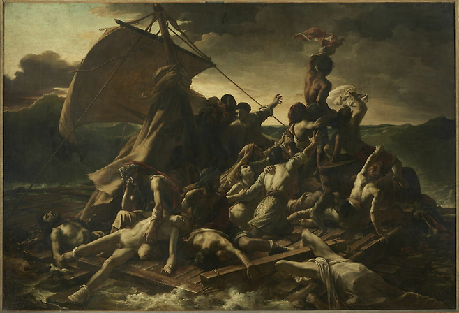 Théodore Géricault [Le radeau de la Méduse], 1818/1819 ©Musée du Louvre
