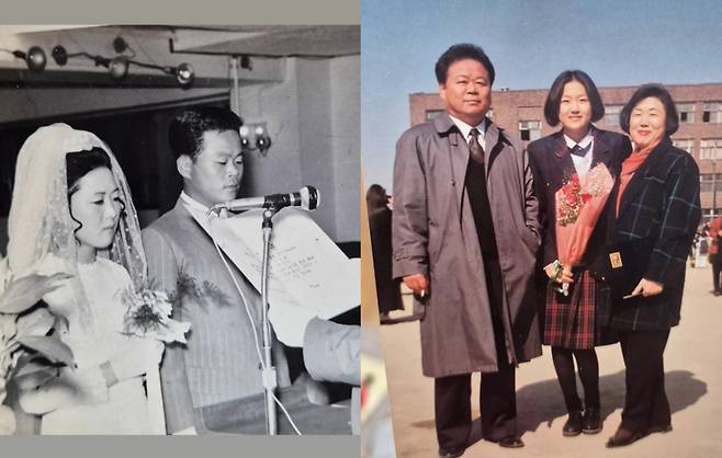 김지혜가 지난달 30일 별세한 부친을 향해 절절한 심정을 드러냈다. /사진=인스타그램 갈무리