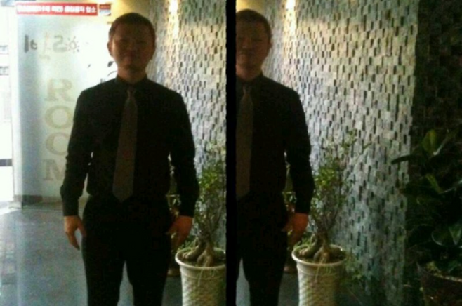 나이트클럽 웨이터로 일하던 당시 조원현 셰프. 본인 제공