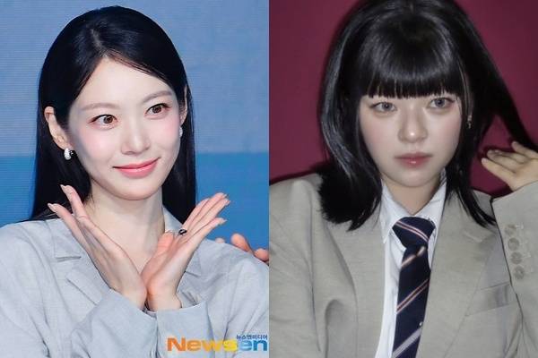 왼쪽부터 공승연 정연/뉴스엔DB, 정연 소셜 계정 캡처
