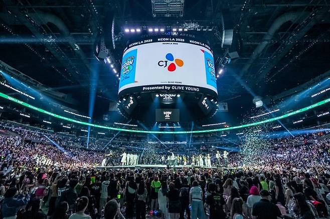 [서울=뉴시스] 케이콘 LA 2025. (사진 = CJ ENM 제공) 2025.08.04. photo@newsis.com *재판매 및 DB 금지