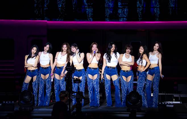 그룹 트와이스. JYP엔터테인먼트 제공