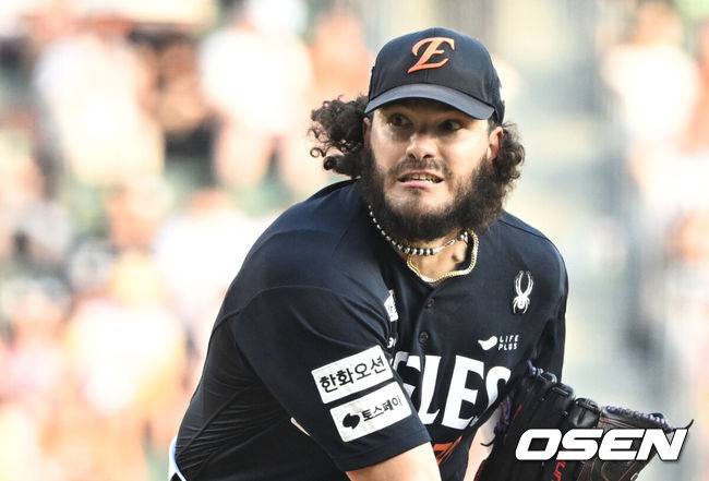 [OSEN=조은정 기자] 한화 폰세 2025.07.24 /cej@osen.co.kr