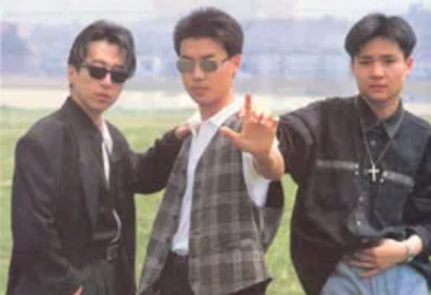 그룹 E.O.S 1기 멤버 왼쪽부터 강린, 김형중, 고석영.