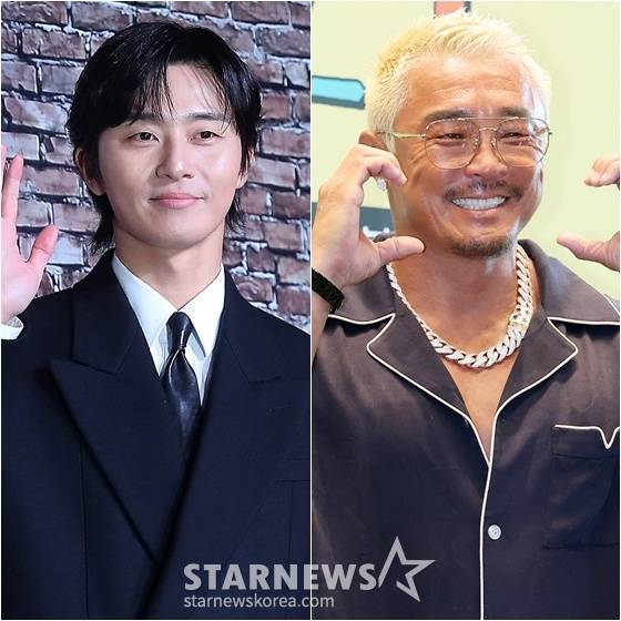 박서준(왼쪽)과 추성훈 /사진=스타뉴스