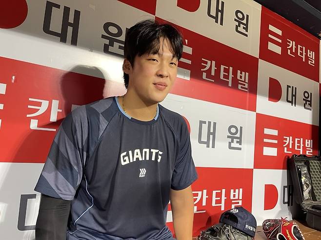 롯데 자이언츠 투수 이민석 [촬영 이대호]