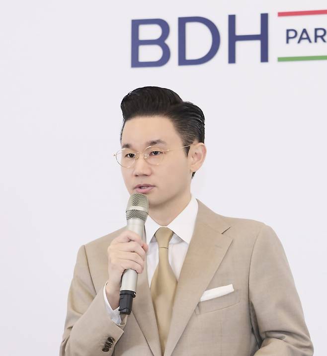 지난 6월 16일, 배동현 BDH재단 이사장이 IPC 위원장 선거 출마를 공식 발표하고 있다.