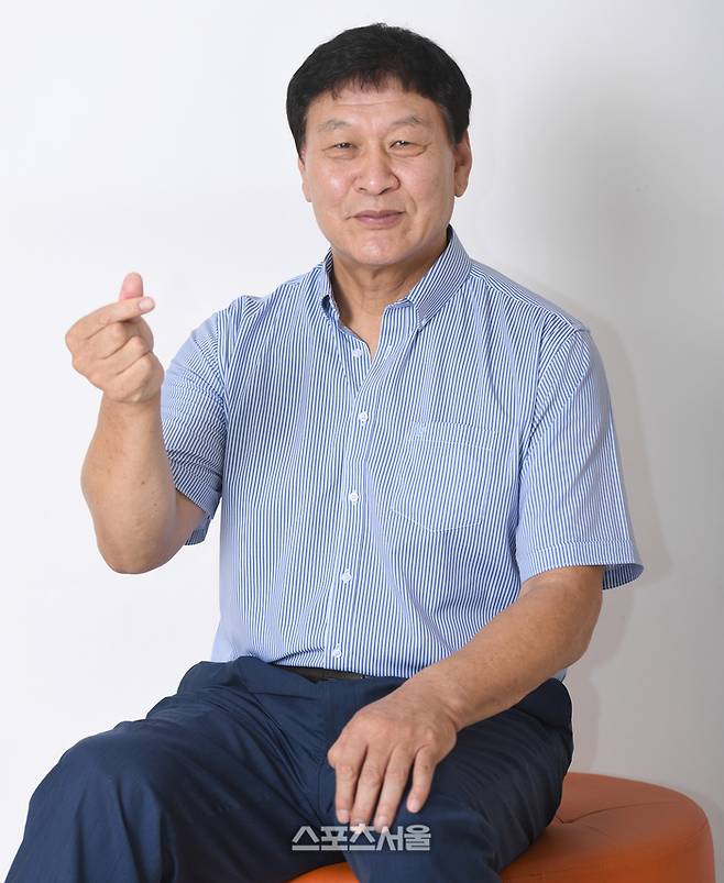 이준희 대한씨름협회장이 스포츠서울과 인터뷰에 앞서 포즈를 취하고 있다. 최승섭기자 thunder@sportsseoul.com