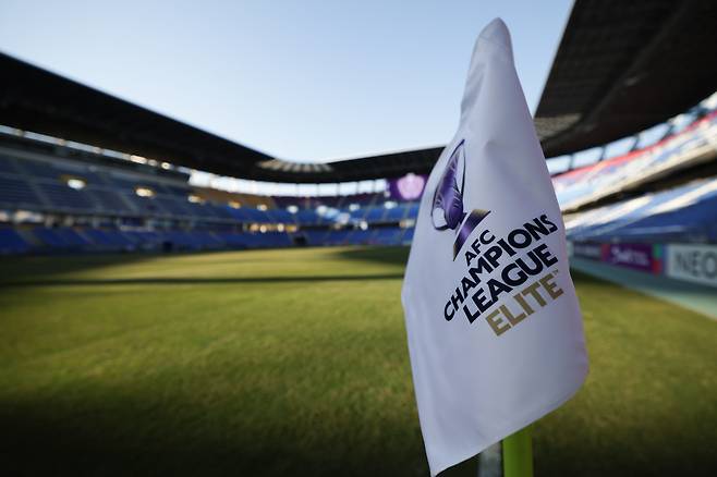 울산문수축구경기장/ 2024-2025 AFC 챔피언스리그 엘리트/ ACLE/ 리그스테이지 8차전/ 울산HDFC vs 산둥타이산/ 경기 취소/ 사진 김정수