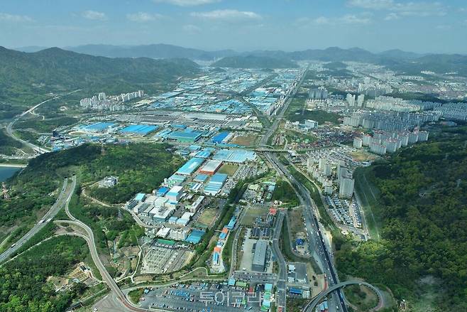 &nbsp; 창원국가산업단지&nbsp; /사진-경상남도