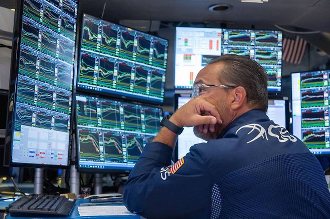 미국 뉴욕 증권거래소(NYSE). /연합뉴스
