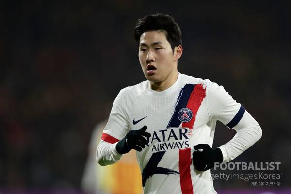 이강인(파리생제르맹). 게티이미지코리아