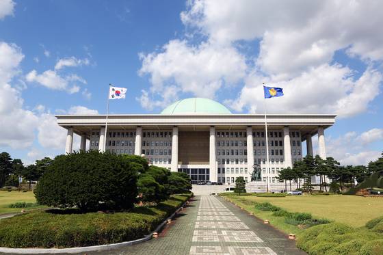 국회의사당 전경. 대한민국 국회