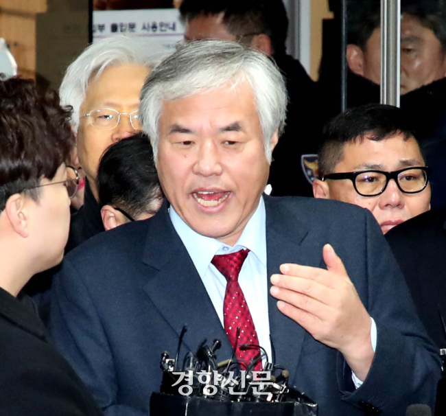 전광훈 사랑제일교회 목사. 경향신문 자료사진