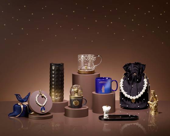 New Starbucks merchandise inspired by the National Museum of Korea's ″Room of Quiet Contemplation″ exhibition [STARBUCKS KOREA]